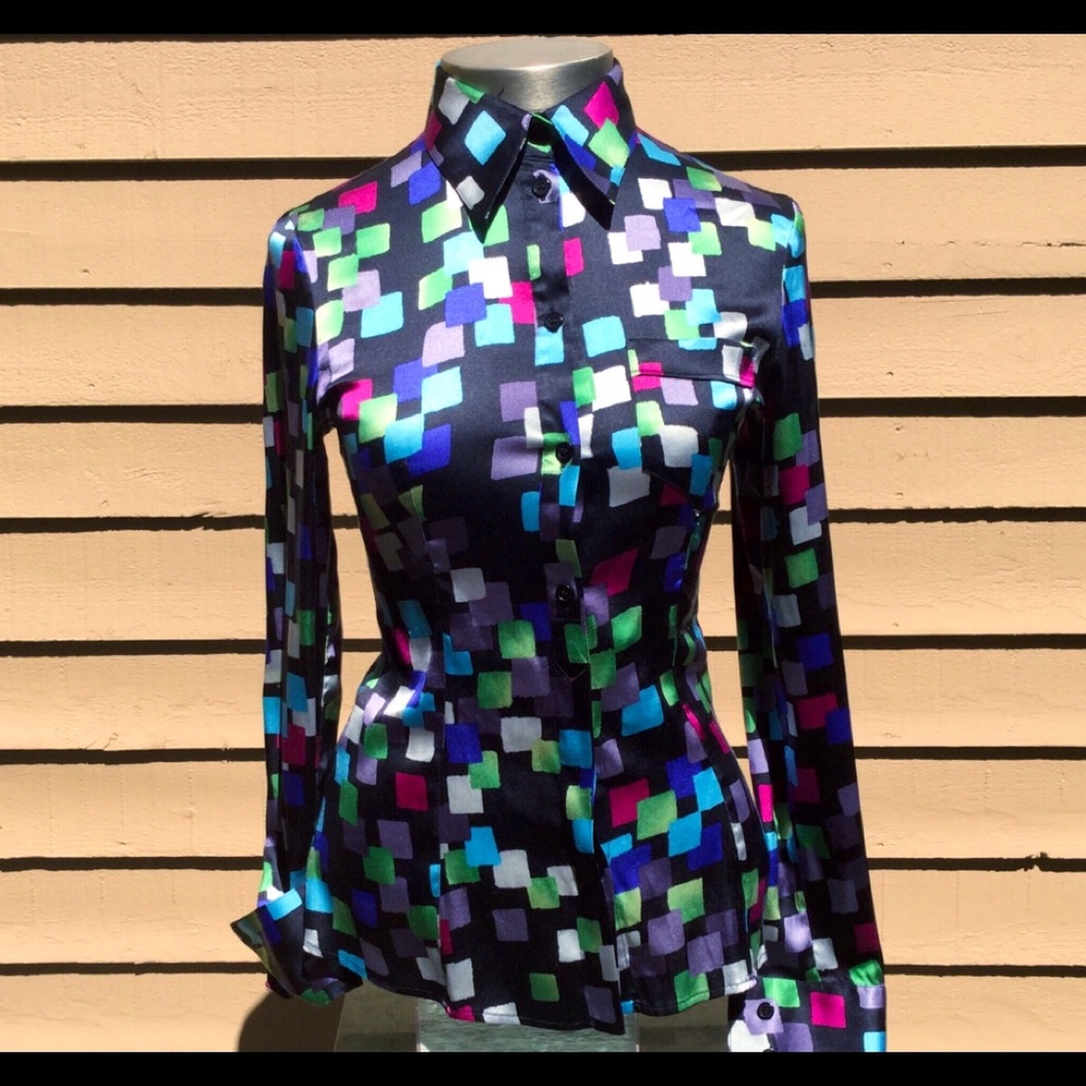 Emporio Armani Silk Blouse, Size 4